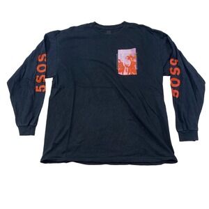 5SOS Graphic Tee Thrifted Vintage Style Size XL